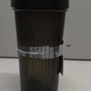Jacent Protein Shaker Bottle, 24 oz, Leak-Proof Lid, BPA Free, Dishwasher Safe, Freezer Safe, Gray