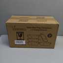 VERONES 5 Pack Glass Meal Prep Containers 2 Compartment Set, 36OZ Airtight Glass Lunch Containers, Glass Food Storage Containers with Lids, for Microwave, Oven, Freezer & Dishwasher Friendly,Green