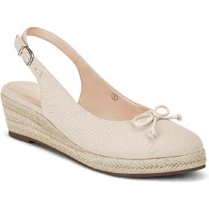 Womens Closed Toe Espadrilles Wedges Shoes Platform Slingback Mid Low Heel Canvas Bow Dress Sandals Size 10