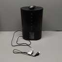 6L Humidifiers for Bedroom Large Room Home,Cool and Warm Humidifier for Baby and Plants Hot Mist Top Fill Desk Humidifiers Oil Diffuser,Quiet,Adjustable Mist,360Nozzle-Black(2026 Upgraded)