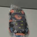 ICETRAX V3 Tungsten Crampons, Ice Cleats for Shoes and Boots - Ice Grips for Snow and Ice, Non-Slip Shoe Grippers with Reflective Heel (L/XL (Men: 9.5-13/ Women: 11+))