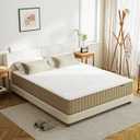 PurrJoys Full Mattress Firm, PurrJoys10 Inch Full Size Mattress in a Box,Hybrid Memory Foam Double Mattress with Individual Pocket Spring for Motion Isolation & Pressure Relief, CertiPUR-US