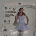 Blue Gingham Dress Y2k Women Halloween Costume Blue and White Checkered Plaid Dresses College Costumes Outfits 2024 Small