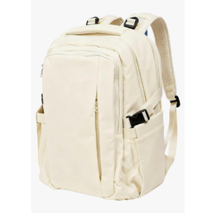 Travel Backpack for Women Men Carry on Backpack, Airline Approved Large Travel Bag Flight Approved Personal item, 15.6 Inch Laptop Backpack Casual Daypack for Weekender Business Hiking-WHITE