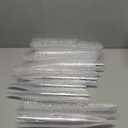 Prestee Set of 200 Plastic Champagne Flutes - Clear Champagne Glasses for Parties, Weddings, Events - 4.5 oz Disposable Drinkware - Elegant Stemware for Toasts Cocktails Mimosas (200 Count (Pack of 1))