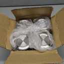 Sursip 12 oz Glass Juice Bottles  4 Pack Wide Mouth Bottles with Stainless Steel Lids  Leakproof, BPA Free, Heat-Resistant Borosilicate Glass for Juicing, Smoothies, Milk, Protein, Beverage Storage