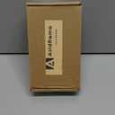 Asidrama 10 Pack 1-1/4 inch Brushed Brass Kitchen Cabinet Knobs Gold Dresser Knobs Drawer Knobs Cabinet Hardware Zinc Knobs for Dresser Drawers