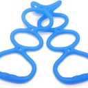 Resistance Bands for Working Out, Adjustable 7-Ring with Handles, Exercise Stretch Bands for Women&Men Fitness,Pilates,Yoga and Physical Therapy (1 Pack)