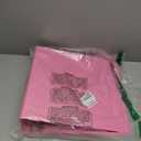 3 Inch 3 Ring Binder Pink, Slant D-Ring 3 Clear View Cover with 2 Inside Pockets, Heavy Duty Colored School Supplies Office and Home Binders  by Enday