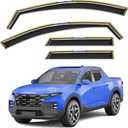 in-Channel Window Visors Rain Guards for Hyundai Santa Cruz 2022-2026