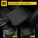 AOMSAZTO Neoprene Armrest Center Console Cover for 2017-2022 Honda CRV Black