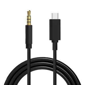 Seulliya USB C to 3.5mm Audio Aux Jack Cable, Aux Cord for iPhone, Type C to 3.5mm Headphone Car Stereo Cord Compatible with iPhone 16 Plus /15 Pro Max, Samsung Galaxy S23 S22 Note 20, Pixel 5 XL (Black/USB C)