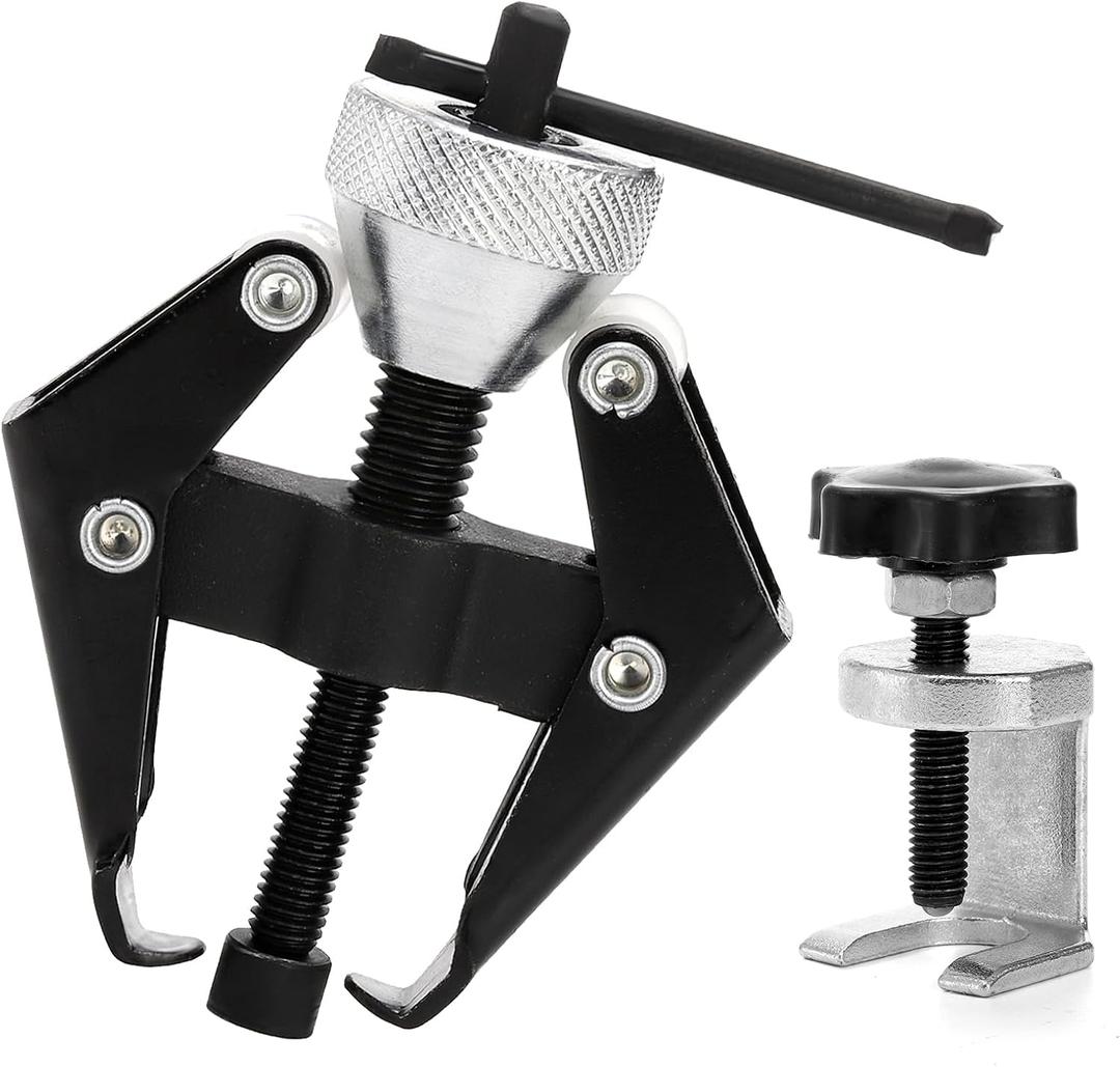 WUWEOT Battery Terminal and Wiper Arm Puller, Windshield Wiper Arm Bearing Remover Tool, Portable Car Windscreen Wiper Blade Arm Puller Remover