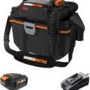 WORX Nitro WX031L 20V 2.1 Gal Cordless Wet/Dry Vacuum, Black