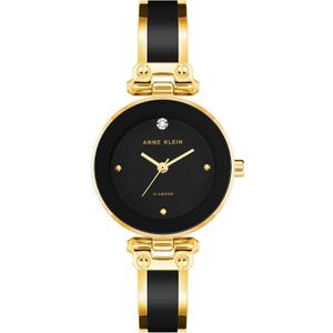Anne Klein Women's Genuine Diamond Dial Bangle Watch