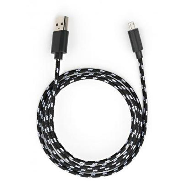 CCY 6.5Ft Braided MFI Black