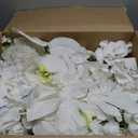 Sosation 2 Pcs Free-Standing Wedding Aisle Artificial Flower, 24" x 28"