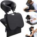 3 in 1 Multifunctional Portable Face Down Cradle Massage Kit for Desktop, Massage Bed & Home Mattress, Deluxe Adjustable Headrest Face Pillow Bracket for Office Sleeping Nap Rest, Eye Surgery Recovery