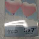 Snap 5x7 Clear Acrylic Self Standing Frame