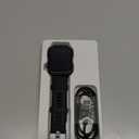 Smart Watch for Men Women Answer/Make Call, 1.85" HD Fitness Tracker with 24/7 Heart Rate & Sleep Monitor, 110+ Sports Modes, IP68 Waterproof Smartwatch, Long Battery Life for Android iOS, Black