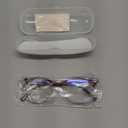 OPTOFENDY Reading Glasses for Women Men, Half Frame Retro Semi Rimless Blue Light Blocking Computer Readers, Clear Lens (Brown)