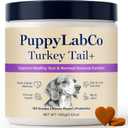 Turkey Tail Mushroom Probiotics for Dogs Immune & Digestive Support Soft Chews, Grain-Free, Natural Antioxidants, 100g