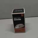 Newbealer Travel Iron with Dual Voltage - 120V/220V Lightweight Dry Iron for Clothes (No Steam), Non-Stick Ceramic Soleplate, 302 Heat Press Machine, w/Spray Bottle, Pouch & Silicone Stand (White)