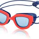 Speedo Kids' Swim Goggles Sunny G Ages 3-8 (Speedo Red/Cobalt)