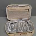 Bluboon Insulated Lunch Bag for Girls & Boys, Corduroy School Lunch Box with Cooler & Organizer Compartments, Leak-Proof Lunch Tote for School, Travel (Corduroy Strawberries Beige)