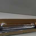 Ausemku Shower Curtain Rod 32-80 Inch Adjustable - 1 Inch Diameter Heavy Duty No drill Spring Tension Shower Rod, Non-Slip Rustproof Telescopic Rod for Bathroom, Black