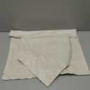 MADIZZ Set of 2 Super Soft Velvet Decorative Throw Pillow Covers 22x22 inch White Square with Texture Luxury Style Cushion Case Pillow Shell for Sofa Bedroom