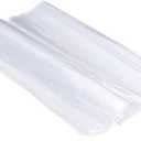 PATIKIL 99 Pcs Clear Flat Open Plastic Poly Bags 10x14 Inch 1 Mil Packaging Bags for Food, Home, Collectibles Storage, Proving Bread, Dough