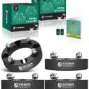 YHTAUTO 4x137mm Wheel Spacers 1.5 inch Fits Bombardier, Can-Am, Kawasaki, Suzuki Models, Outlander, Commander, Renegade, Bayou, Prairie, Tire Spacers w/ M10x1.25 Studs, 110mm Center Bore 4 Lug 4PCS