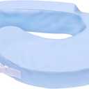 My Brest Friend Professional Nursing Pillow | Ergonomic Breastfeeding Pillows | Ideal for Lactation Consultants, NICUs & More | Breastfeeding Essentials | Handy Side Pocket & Easily Wipes Clean, Blue (Original)