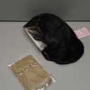 WIGER 13x4 Straight Bob Lace Frontal Wigs Cornrow Braided Wigs for Black Women Glueless Braided Lace Front Wigs 12 Inch Synthetic Short Cornrows Wigs