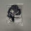 Floerns Women's Hollow Out Mesh Long Sleeve Crop Tops Off The Shoulder Y2k T Shirts (Black)