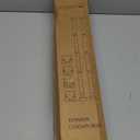 ENJOYBASICS 2 Pack Adjustable Spring Tension Curtain Rods 32 to 66 Inches, Stainless Steel Matte Black Shower Rod No Drilling for Window, Bathroom, Closet, Room Divider, 7/8" Diameter