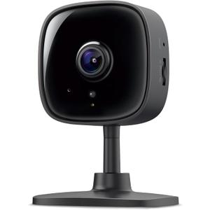 Tapo 1080P Indoor Wired Security Camera - Works as a Baby Monitor & Pet Camera, Motion Detection, 2-Way Audio, Siren, Night Vision, Subscription-Free Local Storage or Optional Cloud, C101