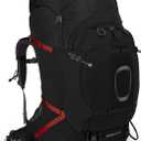 Osprey Aether Plus 100L Men's Backpacking Backpack, Black L-XL