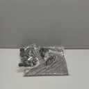 MAONAME Decorative Wooden Display Riser, Farmhouse Wood Pedestal Stand for Display, Rustic Washed Black Tray Riser for Kitchen, Home Table Decor, Short and Tall Footed