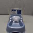 Petmate Pet Cafe Cat and Dog Gravity Water Dispenser - Water Bowl for Cats and Dogs, USA Made, 0.75 GAL, Pearl Gray