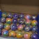 Valentines Slime Party Favors,24 Pack Galaxy Slime Balls-Stretchy, Non-Sticky, Mess-Free for Kids, Stress Relief,Halloween&Christmas Slime,Classroom Rewards