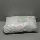 AllerEase Waterproof Mattress Protector, Maximum Allergy Mattress Protector, Full Mattress Cover (White)