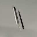 Marsui 40 Pcs Everlasting Pencil Forever Inkless Pencil Eternal with Eraser Aesthetic Reusable for Writing Drawing Home Office School Students Supplies(Black, White)