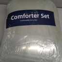 Luxudecor Sage Green Tufted Comforter Set Queen Size 3 Pieces Boho Shabby Chic Comforter Farmhouse Embroidery Bedding Set Soft Comforter for All Seasons (Sage Green, 90''x90'')