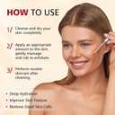 2PCS Rice Exfoliating Ampoule Set  Black & White Rice Brightening Duo for Glowing Skin | Gentle Peel + Pore Minimizing & Deep Hydration