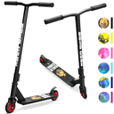 Stunt Scooter for Kids Ages 6-12 8-12 Years | Freestyle Pro 360° | Aluminium Deck | ABEC 7 | Micro Crystalized Deck | Black