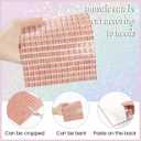 169 Particles Self-Adhesive 0.4X0.4 Inch Square Crystal Glass Mosaic Tile. Hobbies Children Handmade, Art Crafts, Mosaic Making Projects, Home Decoration DIY Art Projects (Light red), Small