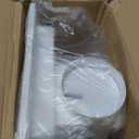 Orsong Bathroom Exhaust Fan 10" Panel Ultra Quiet without Light8x8 Mount, 110CFM, 4" Duct for Bathroom/Garage/Home (8in(Hole Size))