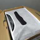 Carry On Luggage 22x14x9 Airline Approved, FLO5 Expandable Polycarbonate Suitcase with Front Pocket (FX-Core, Black, 20 Inch)